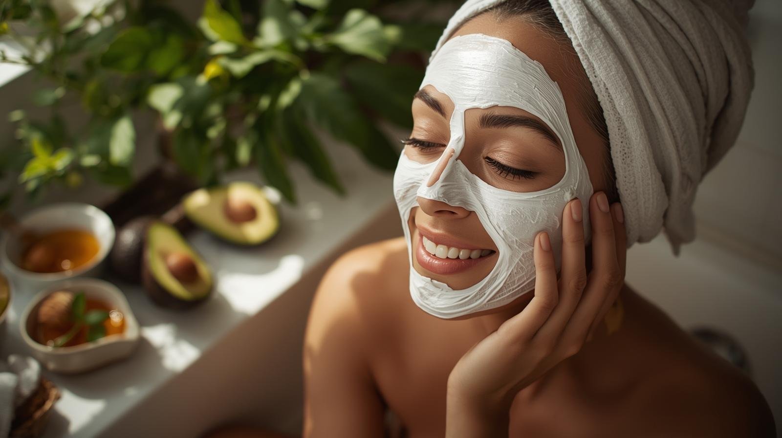 yogurt face mask"superfood and zinc