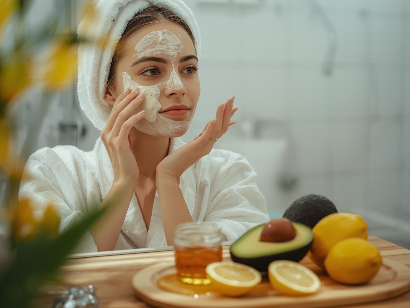 "yogurt face mask"superfood and zinc