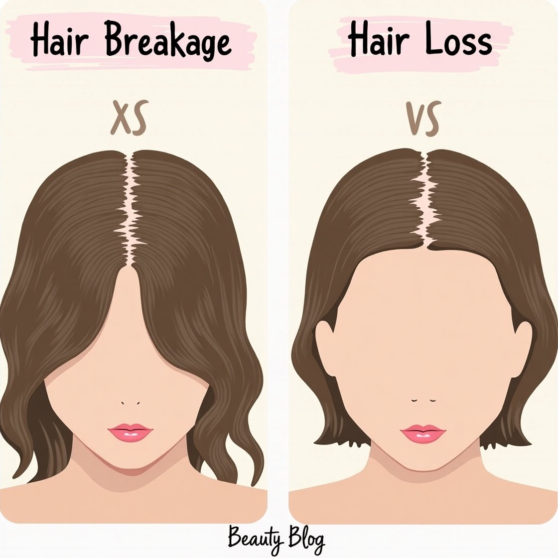 Hair Breakage vs Hair Loss: Know the Difference & Treat It Right
