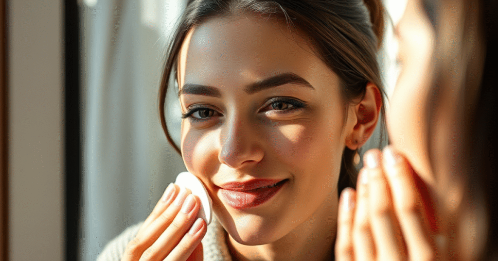 homemade toner for clear and glowing skin