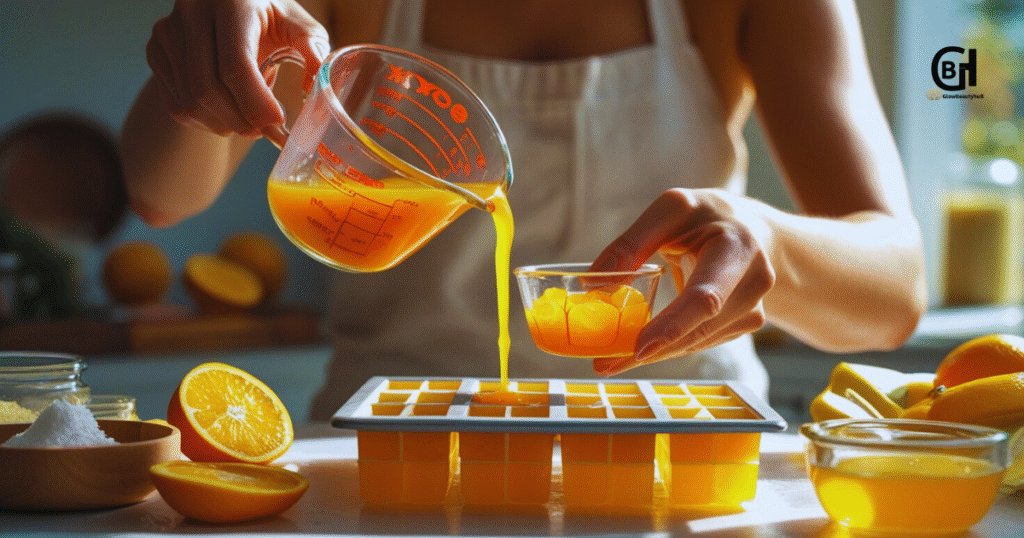 Vitamin C Ice Cubes